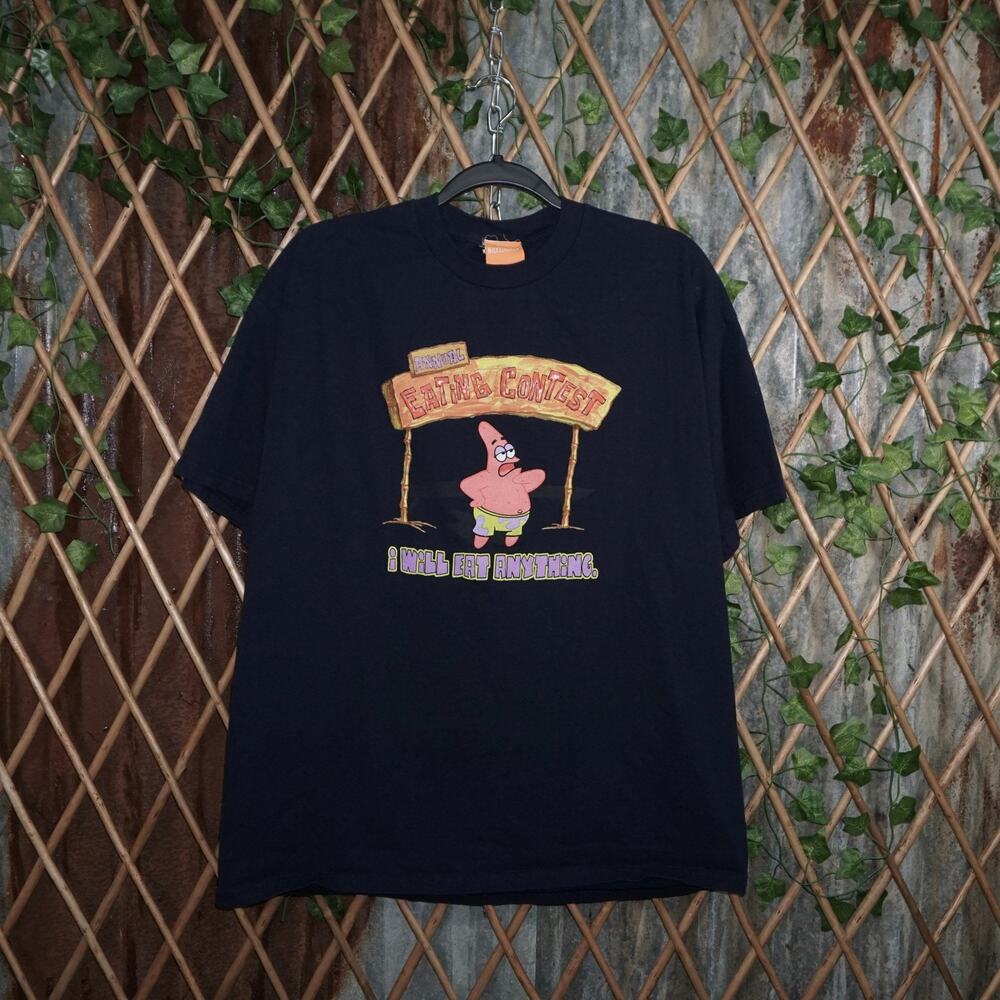 L - Vintage Y2K Nickelodeon T-Shirts patrick star spongebob